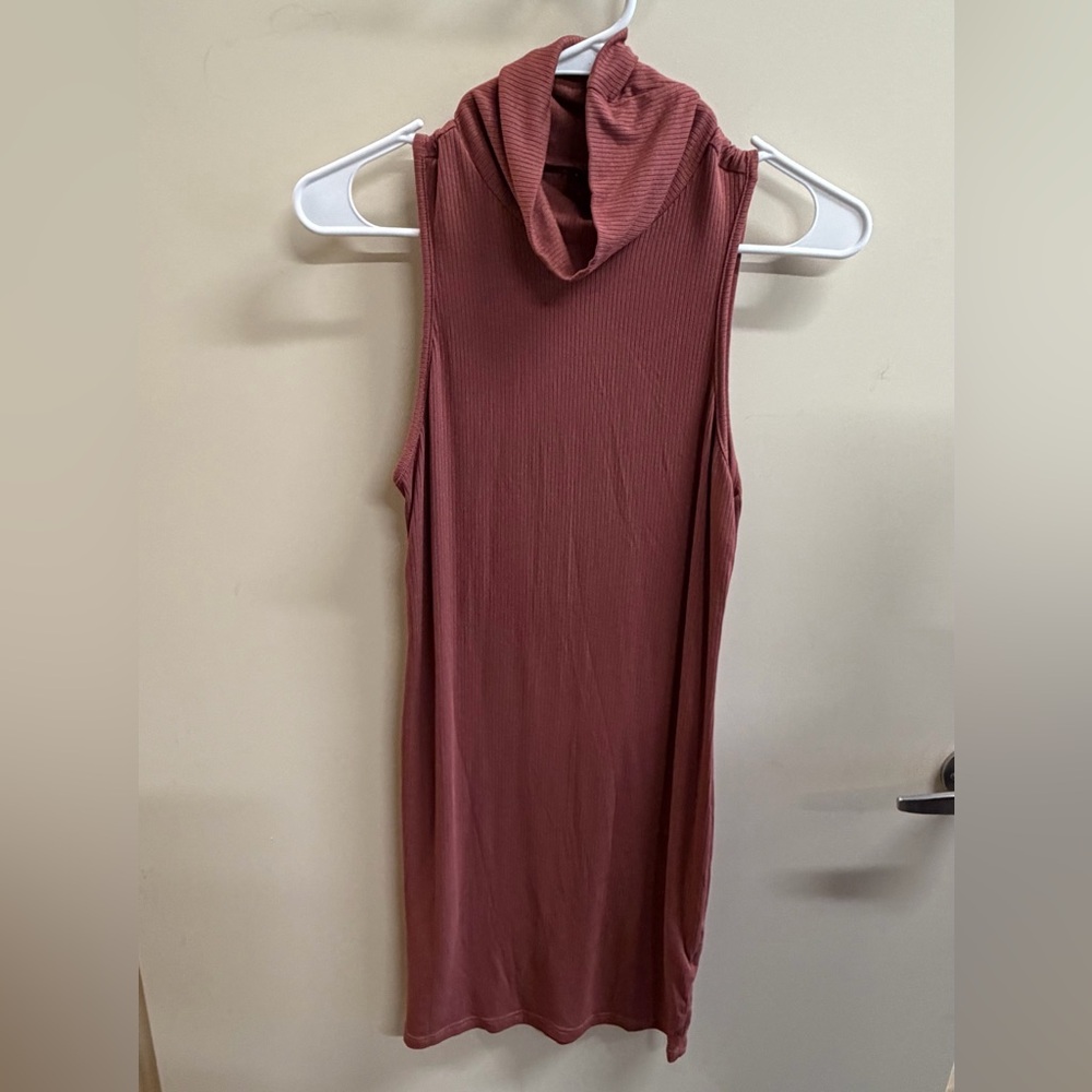 New Sleeveless Cowl Neck Tunic